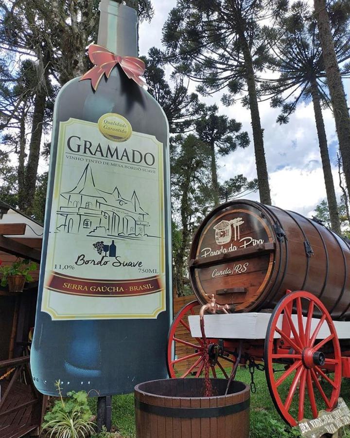 Chalé Temático em Pipa de Vinho - Parada da Pipa Chalés Canela Exterior foto